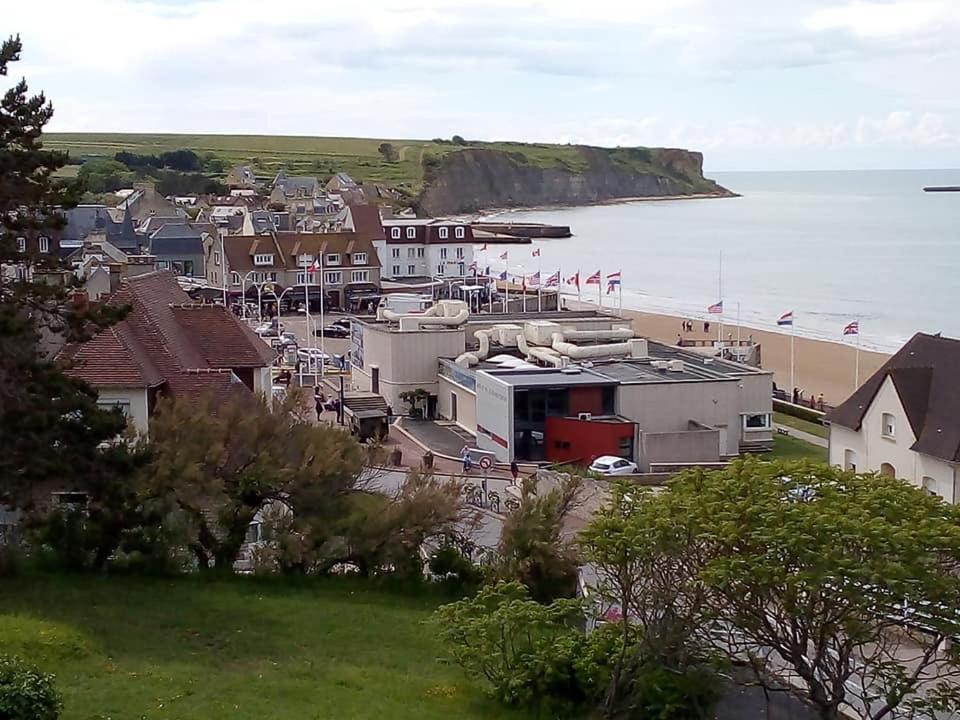 Les Pommiers Duplex Cosy Tout Confort Dans Maison Neuve Avec Terrasse Entree Independante 5 Mn De Bayeux Et 10 Mn Plage Du Debarquement Sommervieu Exterior foto