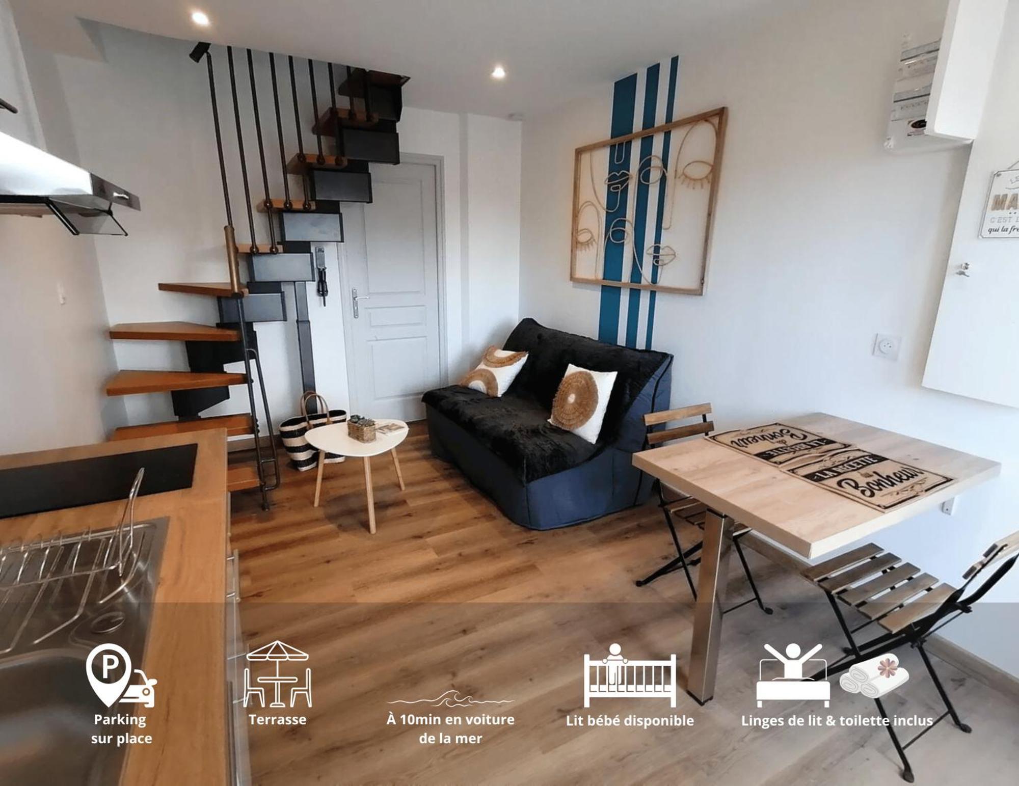 Les Pommiers Duplex Cosy Tout Confort Dans Maison Neuve Avec Terrasse Entree Independante 5 Mn De Bayeux Et 10 Mn Plage Du Debarquement Sommervieu Exterior foto